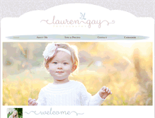 Tablet Screenshot of laurengay.com